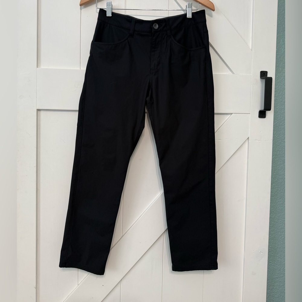 Vuori Mens Meta Pant Athletic Slim Fit Black Size 28